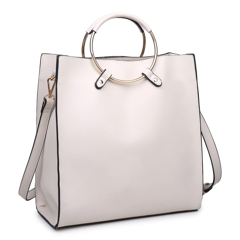 Product Image of Moda Luxe Natalie Tote 842017113102 View 2 | Bone