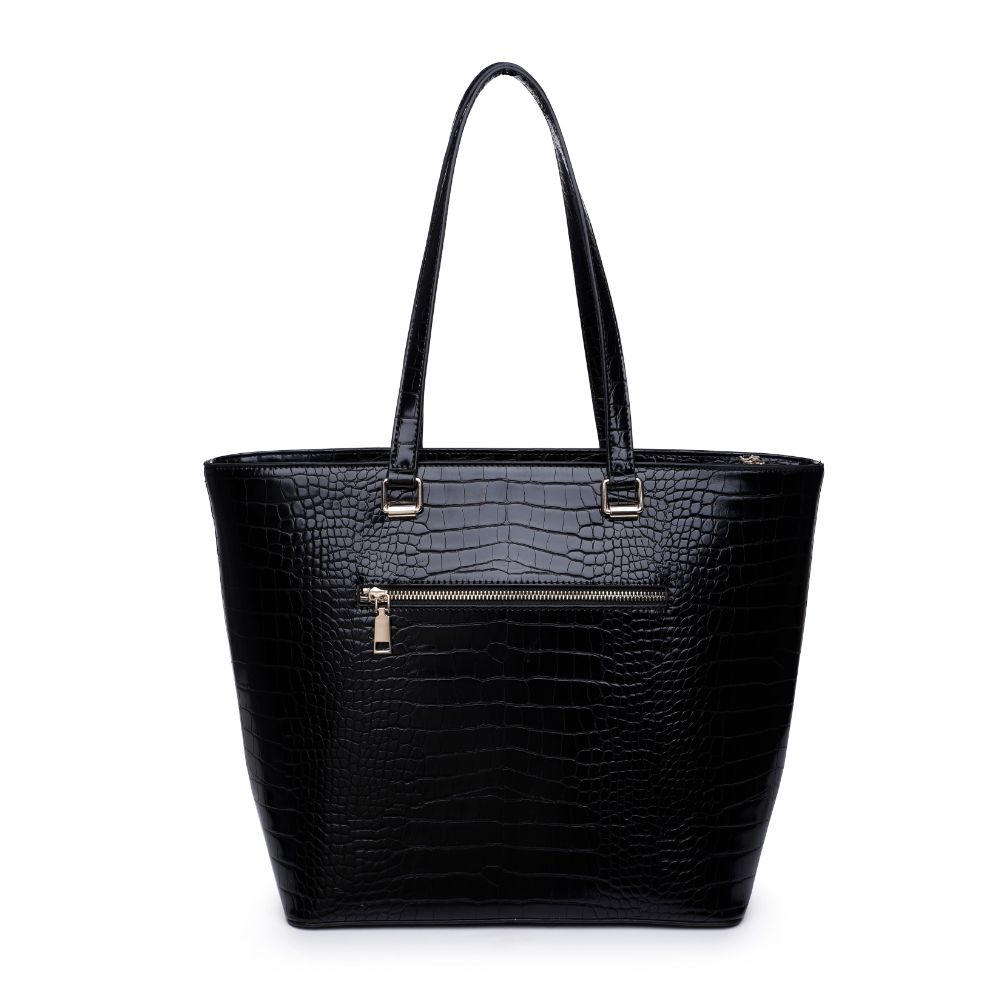 Product Image of Moda Luxe Adelina Tote 842017126034 View 3 | Black