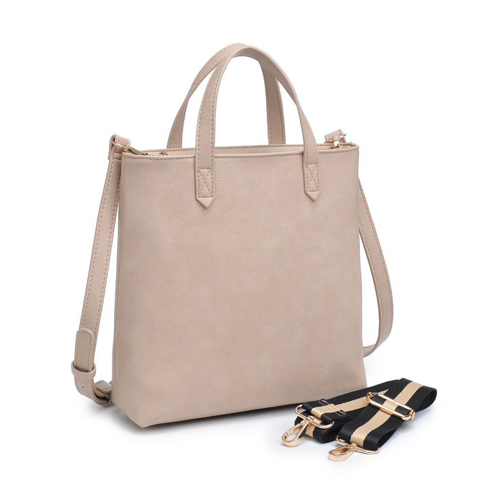 Woman wearing Putty Moda Luxe Selena Mini Tote 842017129110 View 6 | Putty