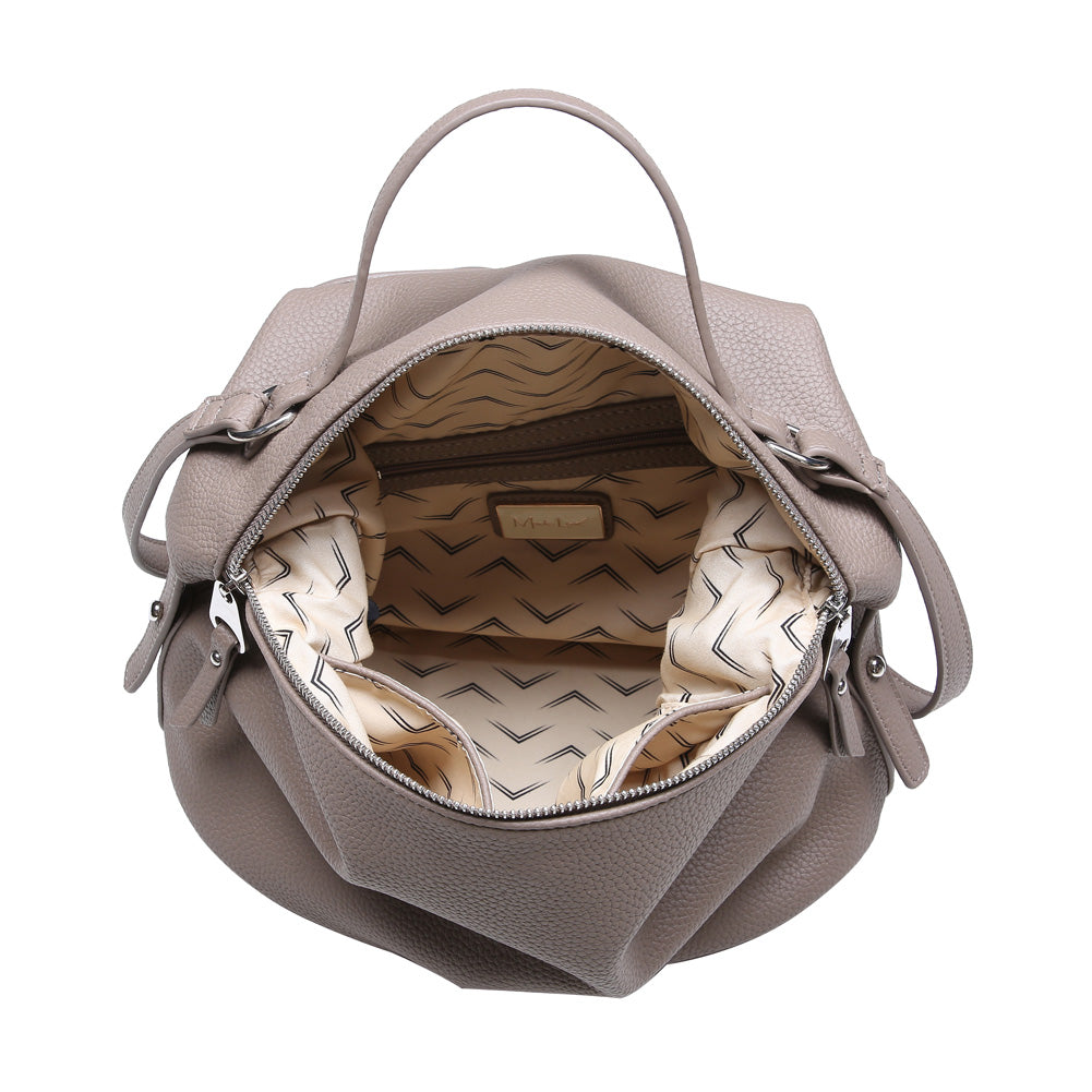 Product Image of Moda Luxe Nicole Satchel 842017115502 View 4 | Grey
