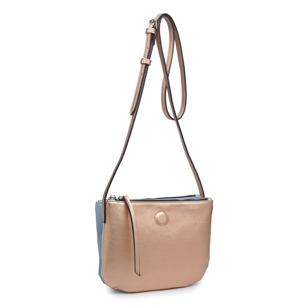 Product Image of Moda Luxe Adele Crossbody 842017113881 View 2 | Rose Gold