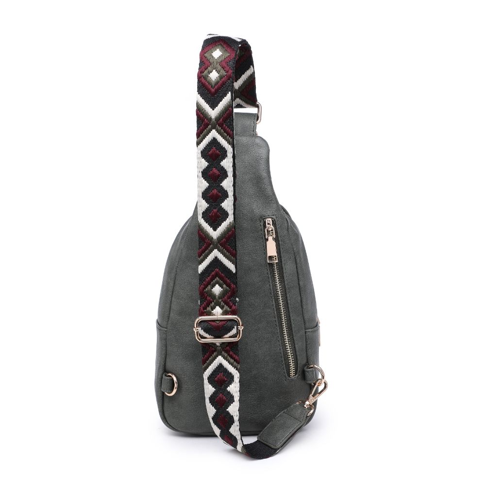 Moda Luxe Regina Sling Backpack 842017130253 View 7 | Olive