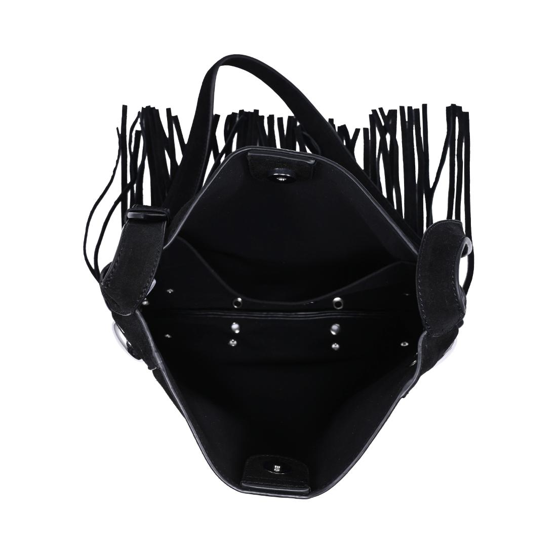 Woman wearing Black Moda Luxe Courtney Crossbody 842017140580 View 9 | Black