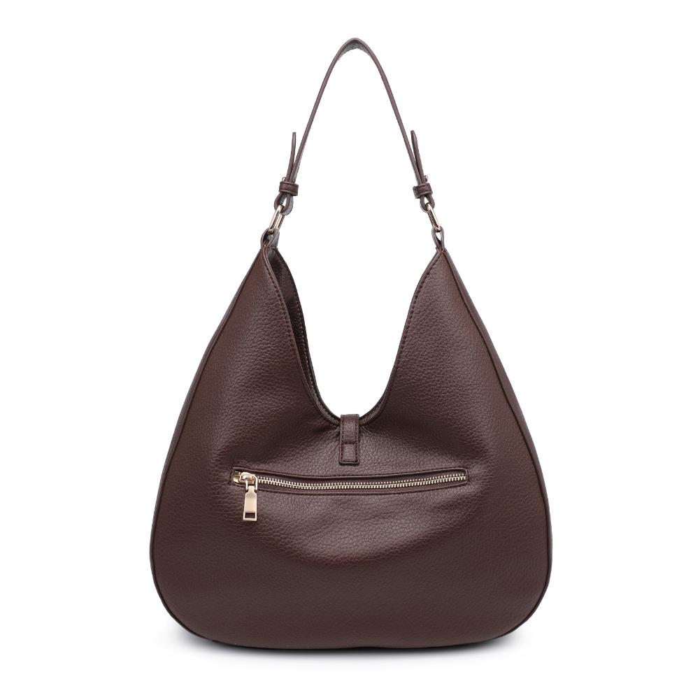 Product Image of Moda Luxe Olivia Hobo 842017136132 View 7 | Chocolate