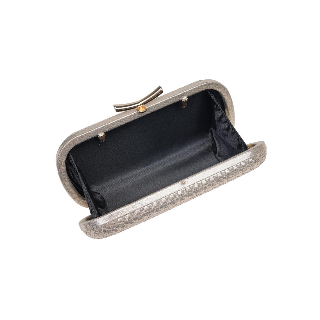 Product Image of Moda Luxe Victoria Evening Bag 842017139461 View 8 | Gold