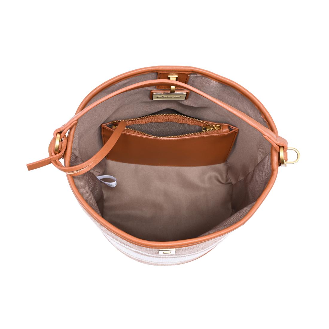 Product Image of Moda Luxe Mirella Bucket 842017141402 View 4 | Tan