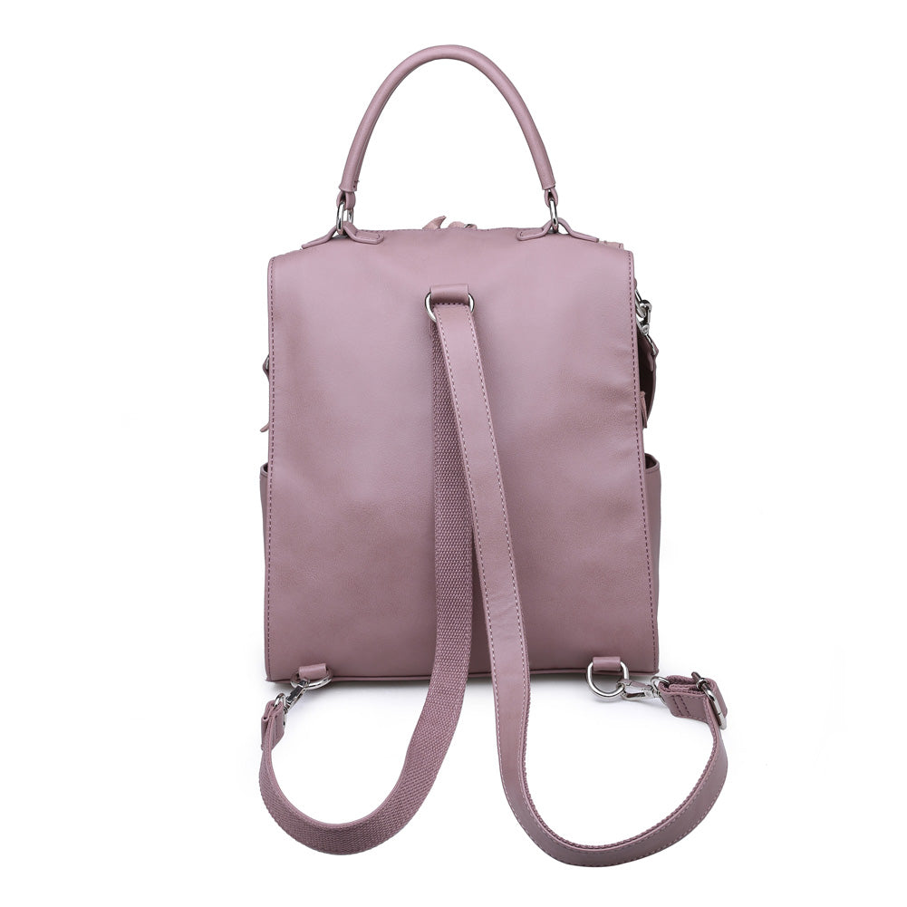 Product Image of Moda Luxe Brette Backpack 842017114673 View 3 | Mauve