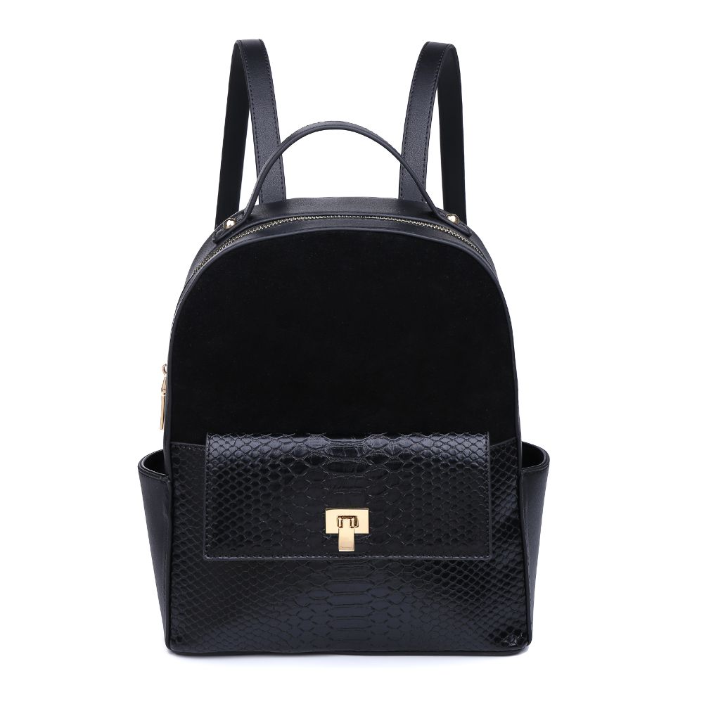 Product Image of Moda Luxe Reilley Backpack 842017121657 View 1 | Black