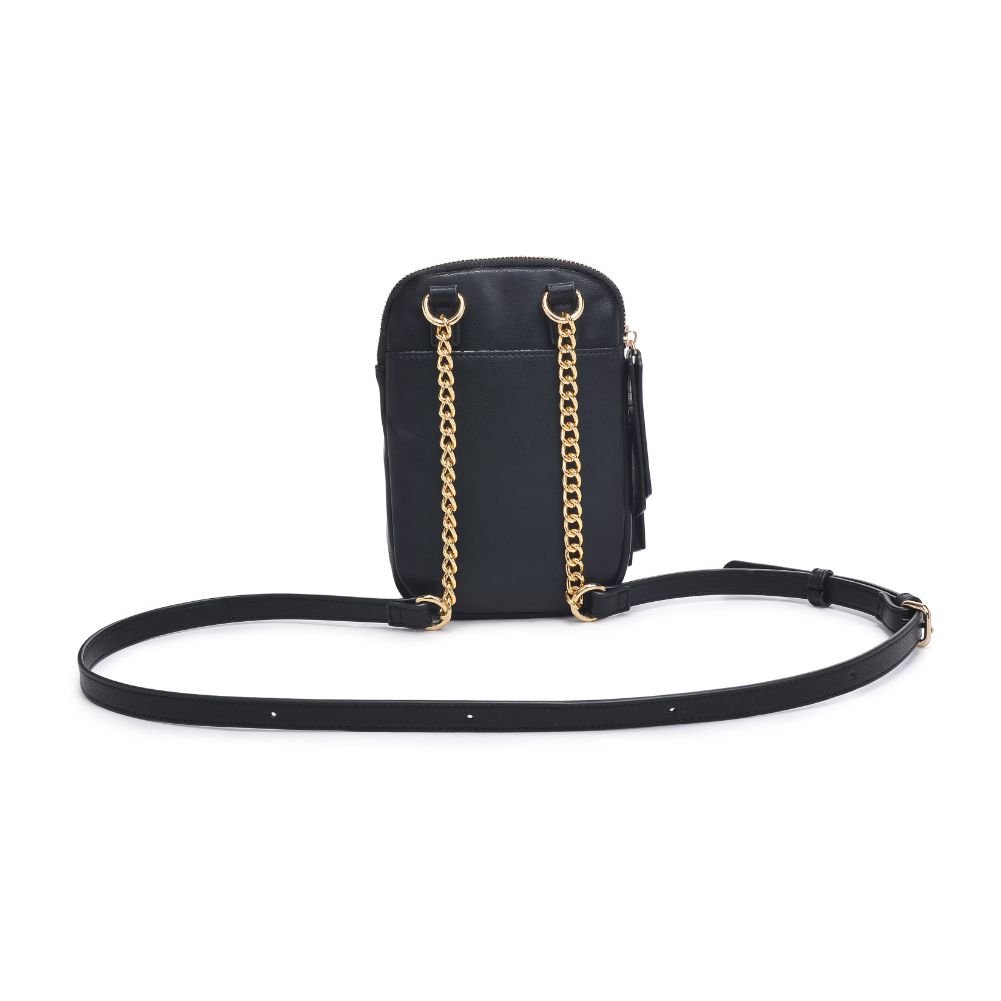 Product Image of Moda Luxe Chantal Crossbody 842017131458 View 7 | Black
