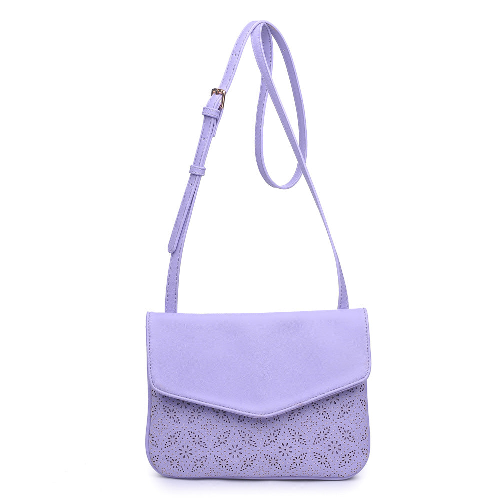 Product Image of Moda Luxe Tate-Perf Crossbody 842017111238 View 1 | Lavender