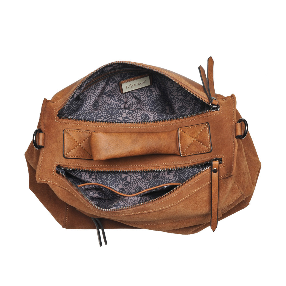 Product Image of Moda Luxe Harrison Satchel 842017116035 View 4 | Tan