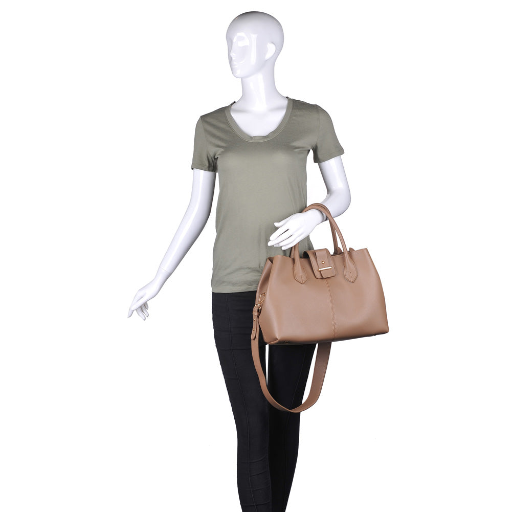 Product Image of Moda Luxe Bianca Satchel 842017116806 View 5 | Taupe