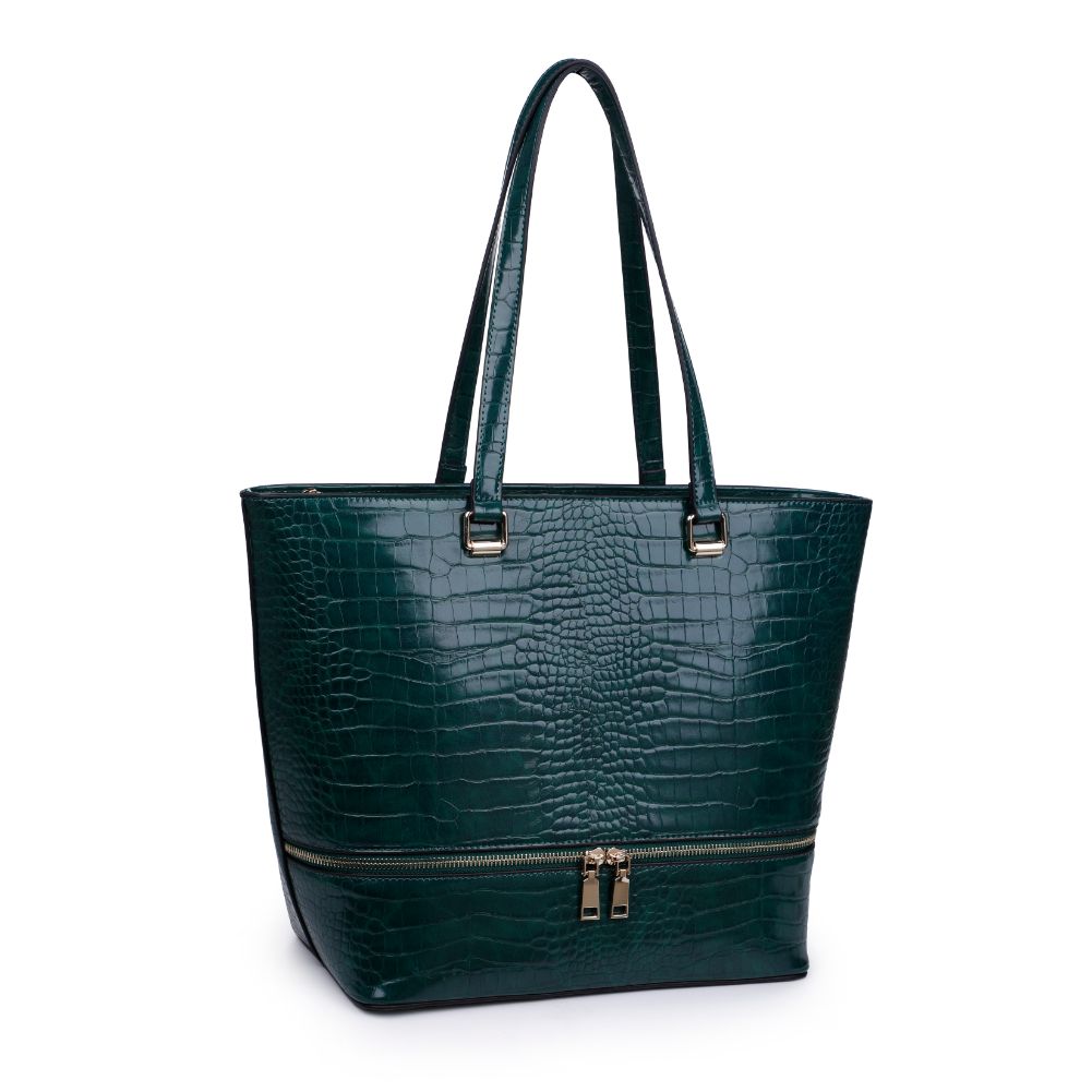 Product Image of Moda Luxe Adelina Tote 842017126058 View 2 | Emerald