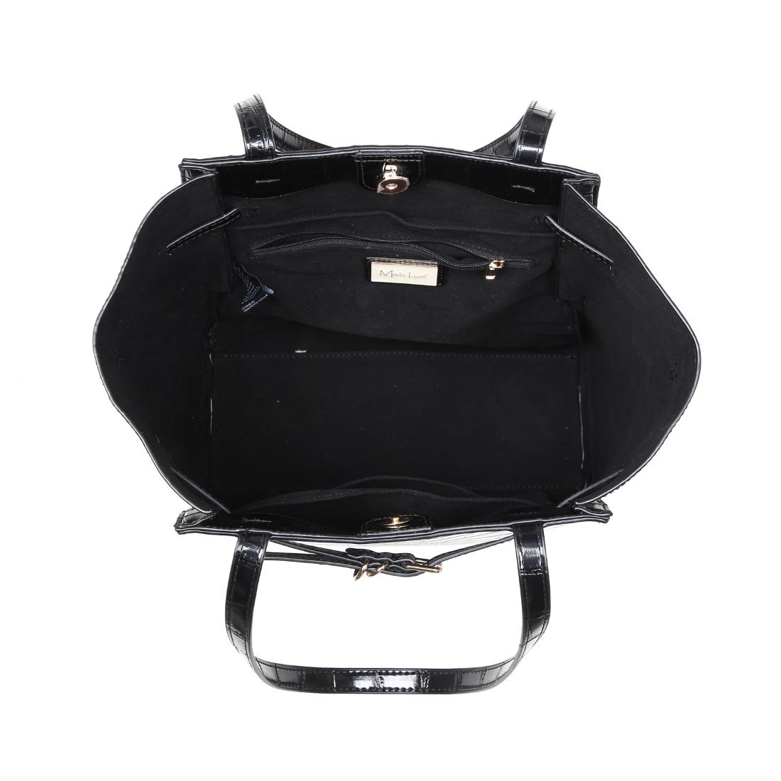 Product Image of Moda Luxe Athena Bucket 842017139812 View 4 | Black