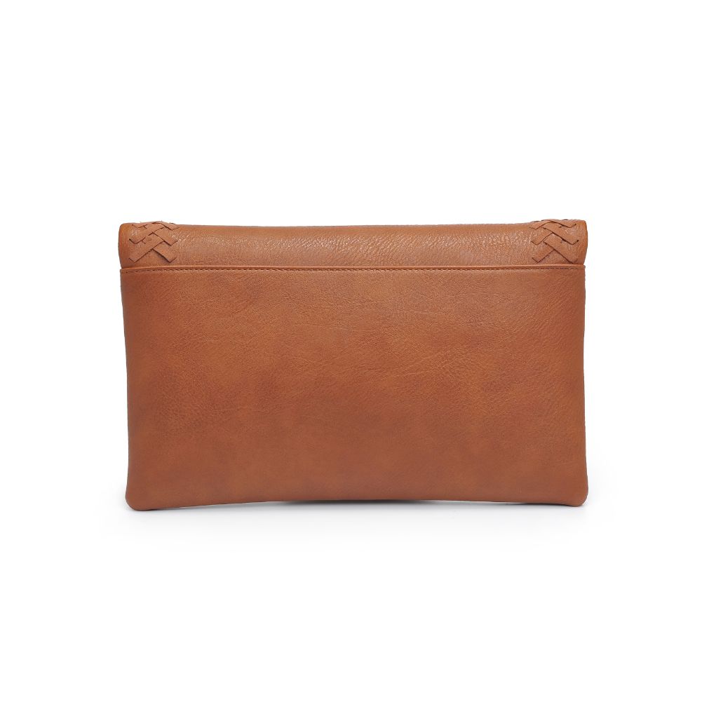 Product Image of Moda Luxe Palermo Clutch 842017126669 View 3 | Tan