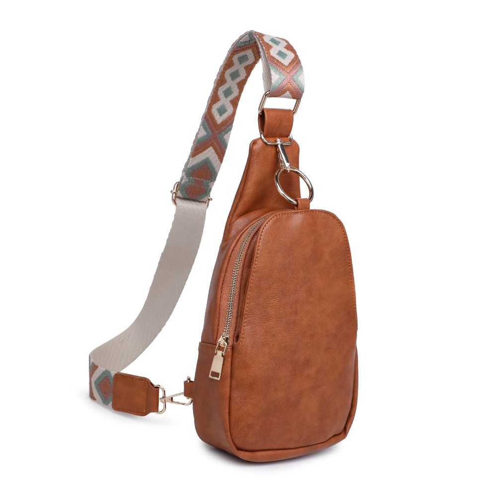 Moda Luxe Regina Sling Backpack 842017129547 View 6 | Tan