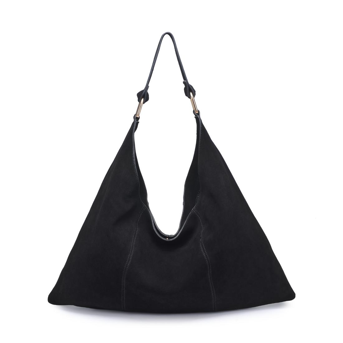 Product Image of Moda Luxe Indie Hobo 842017138921 View 5 | Black