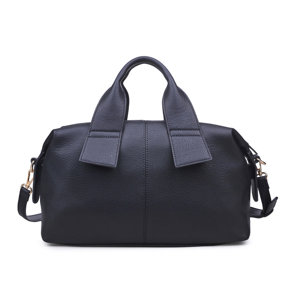 Product Image of Product Image of Moda Luxe Everly Satchel 842017104759 View 3 | Black