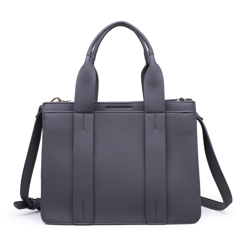 Product Image of Moda Luxe Kelly Satchel 842017116349 View 1 | Grey