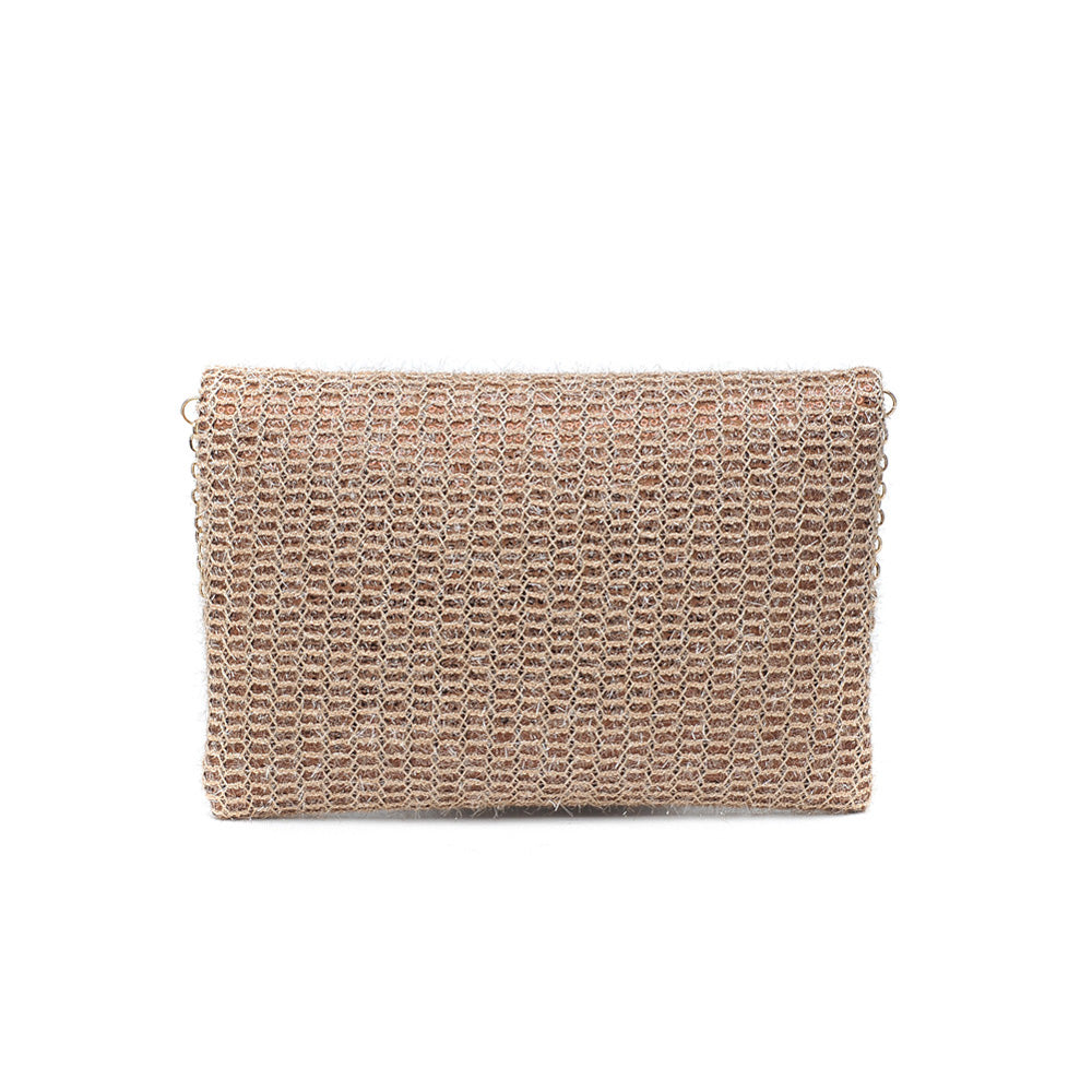 Product Image of Moda Luxe Cleo Clutch 842017115229 View 3 | Caramel