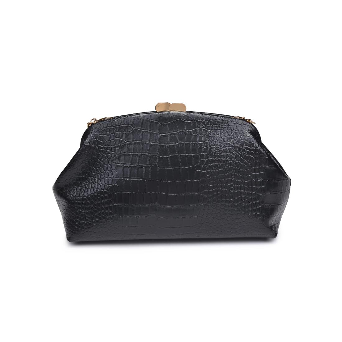 Product Image of Moda Luxe Camille Clutch 842017139164 View 7 | Black