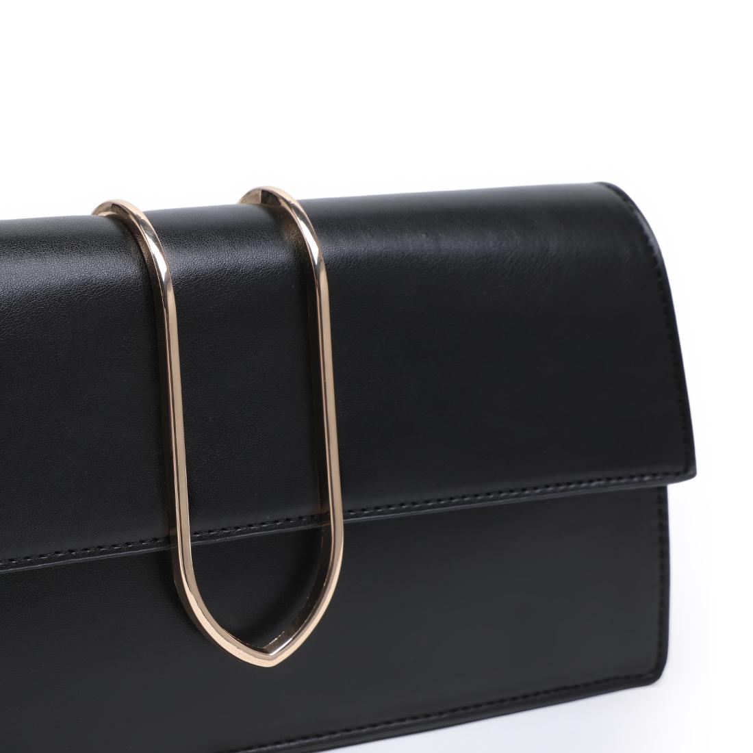 Moda Luxe Violet - Metal Accent Crossbody 842017144403 View 8 | Black
