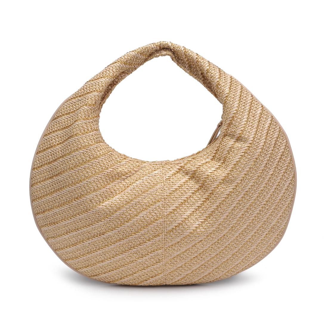 Product Image of Moda Luxe Farrah - Straw Hobo 842017138693 View 7 | Gold
