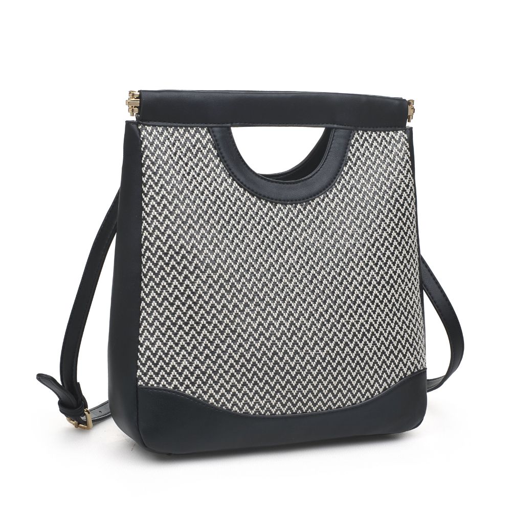 Product Image of Moda Luxe Sasha Top Handle 842017125617 View 6 | Black