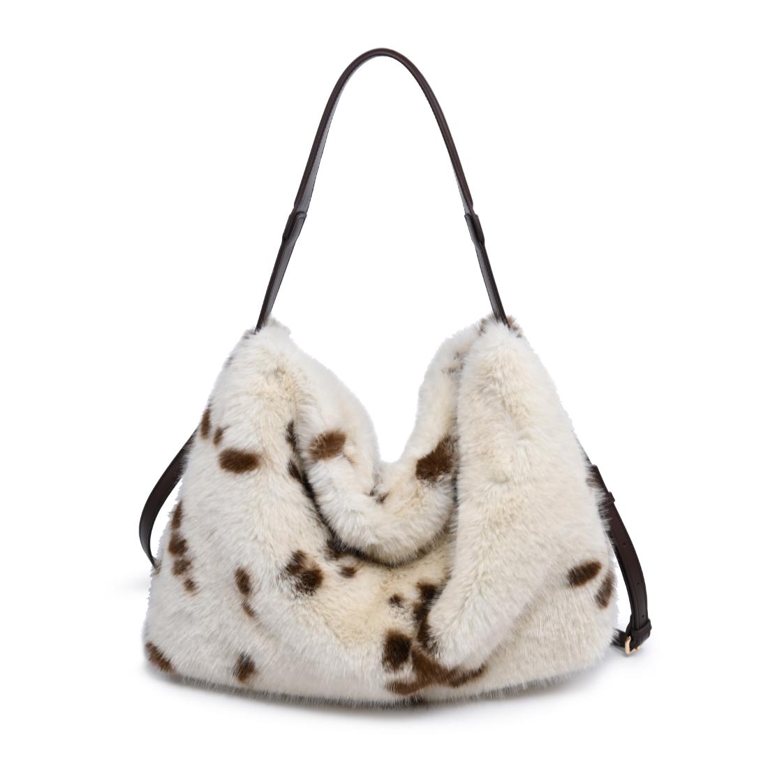 Moda Luxe Lumi Hobo 842017142997 View 7 | Brown Cream