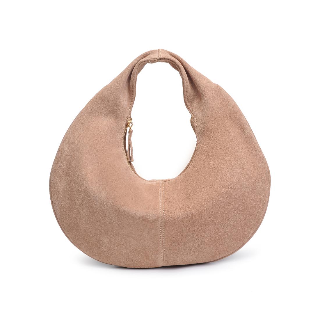 Product Image of Moda Luxe Farrah - Suede Hobo 842017138624 View 5 | Natural