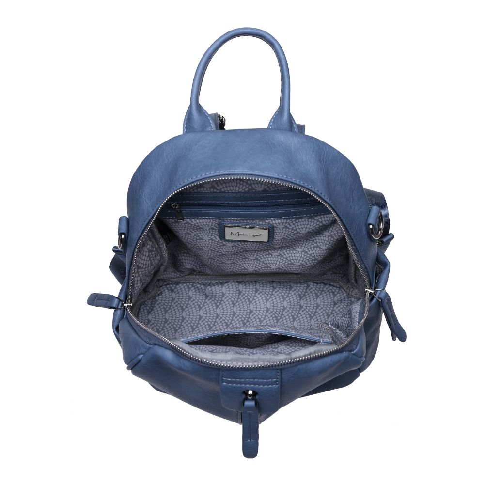 Product Image of Moda Luxe Bowie Backpack 842017120506 View 8 | Denim