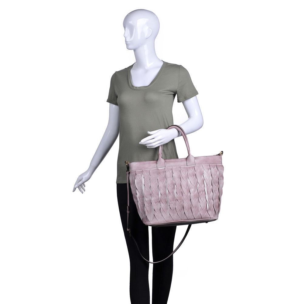 Product Image of Moda Luxe Rosa Satchel 842017119296 View 5 | Pink
