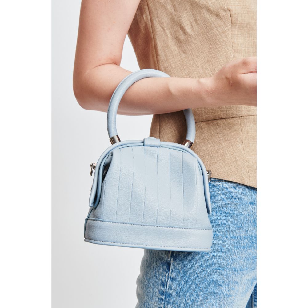 Woman wearing Sky Blue Sol and Selene Charmaine Crossbody 842017131304 View 4 | Sky Blue