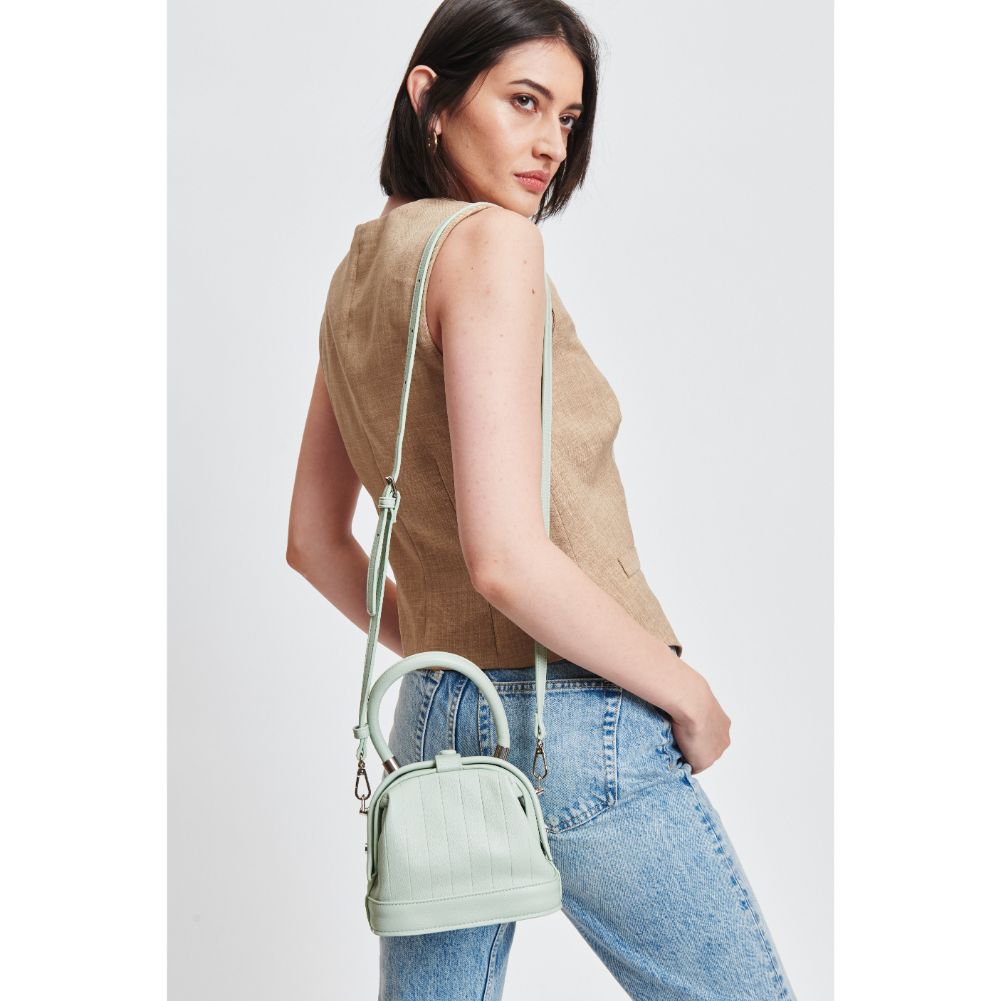 Woman wearing Sage Sol and Selene Charmaine Crossbody 842017131298 View 3 | Sage