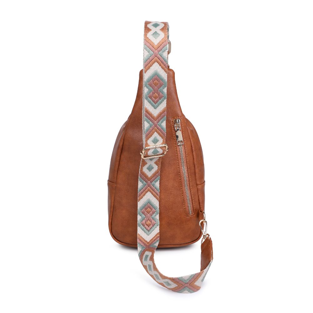 Moda Luxe Regina Sling Backpack 842017129547 View 7 | Tan