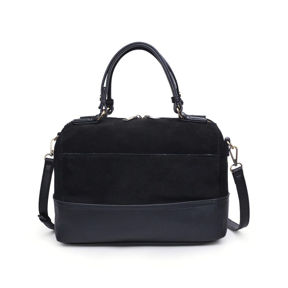 Product Image of Moda Luxe Matilda Satchel 842017118923 View 5 | Black