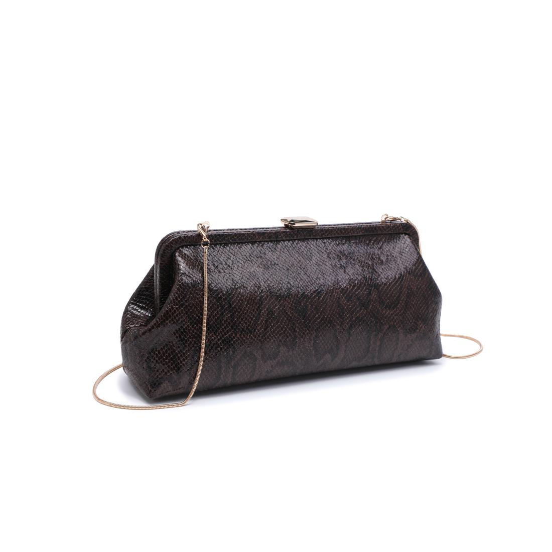 Moda Luxe Veronica Clutch 842017143468 View 2 | Brown