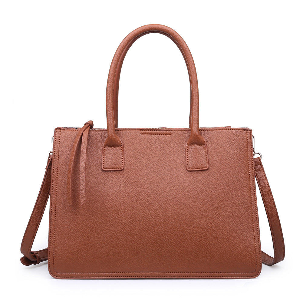 Product Image of Moda Luxe Amanda Satchel 842017116370 View 1 | Tan