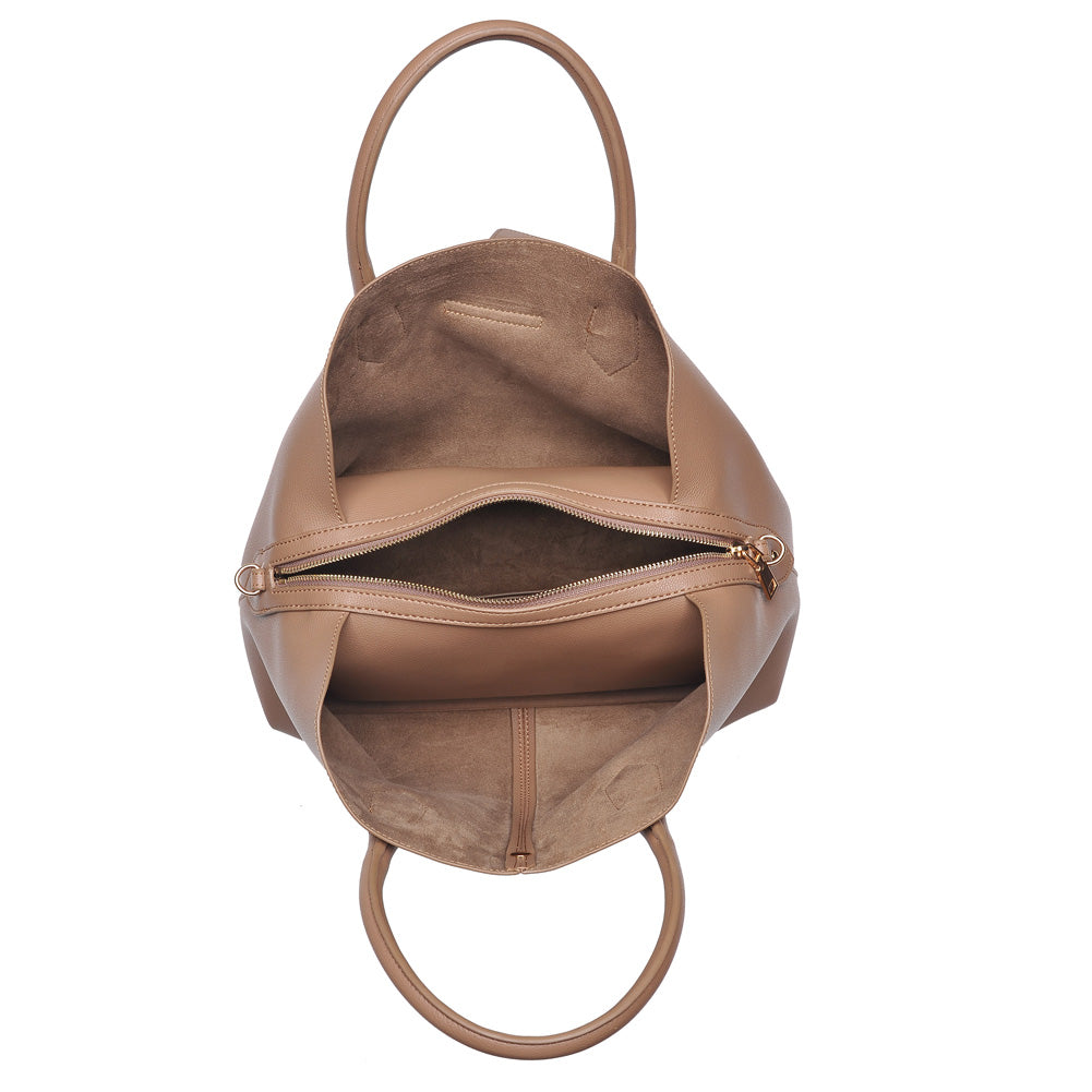 Product Image of Moda Luxe Bianca Satchel 842017116806 View 4 | Taupe