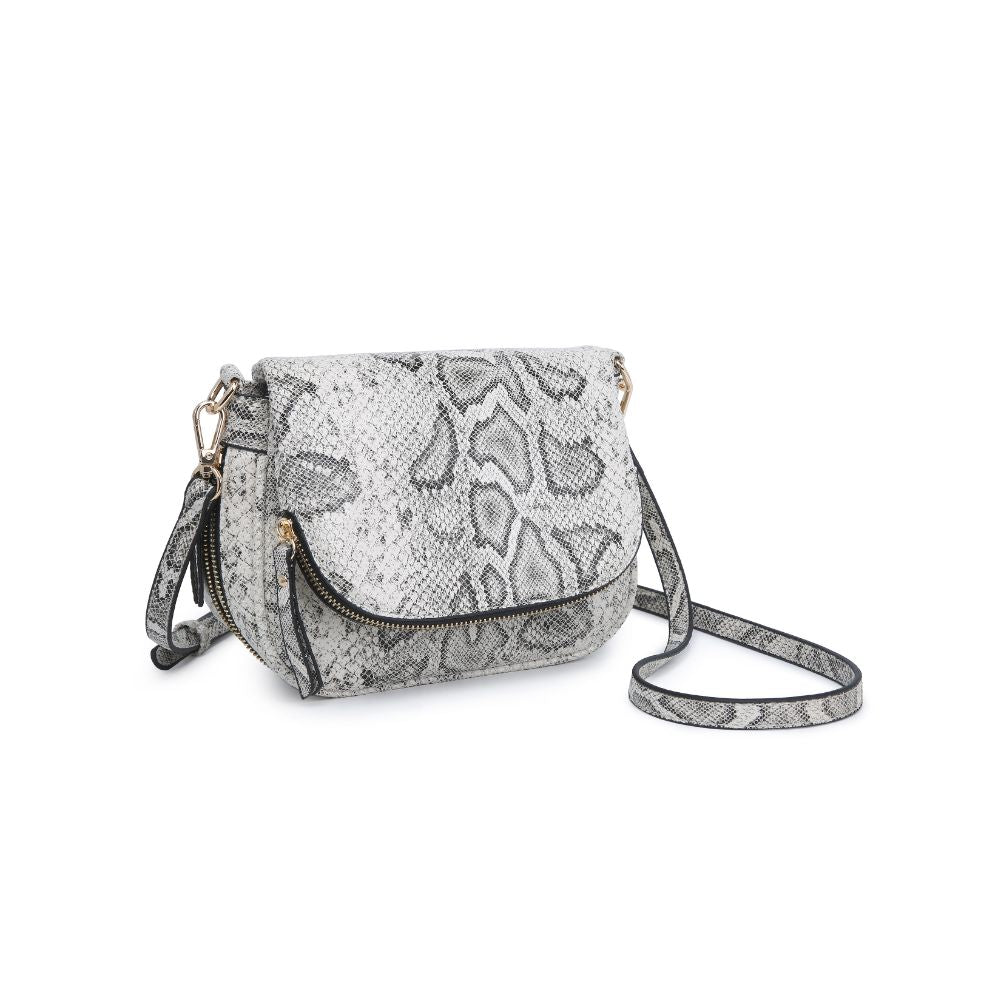 Product Image of Moda Luxe Diva Crossbody 842017127512 View 6 | Black White