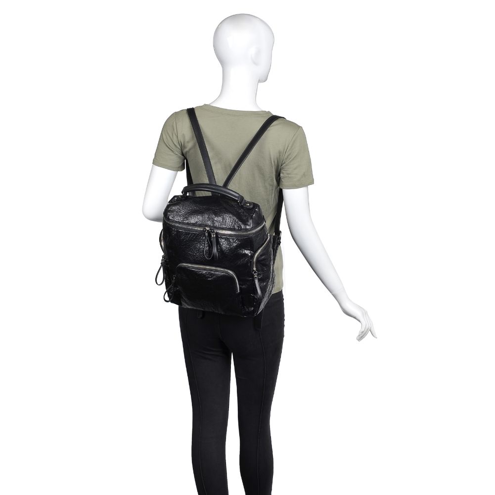 Product Image of Moda Luxe Sahara Backpack 842017122951 View 5 | Black