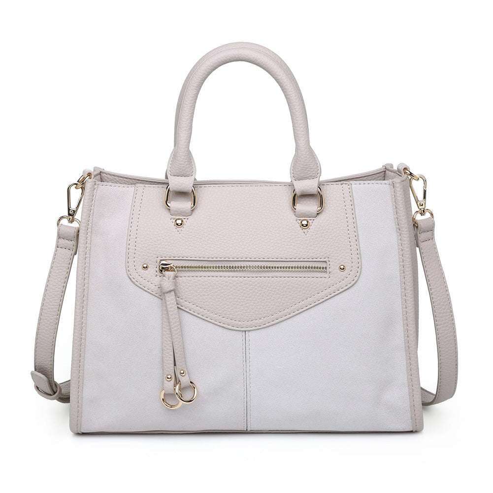 Product Image of Moda Luxe Bridgette Satchel 842017119678 View 1 | Bone