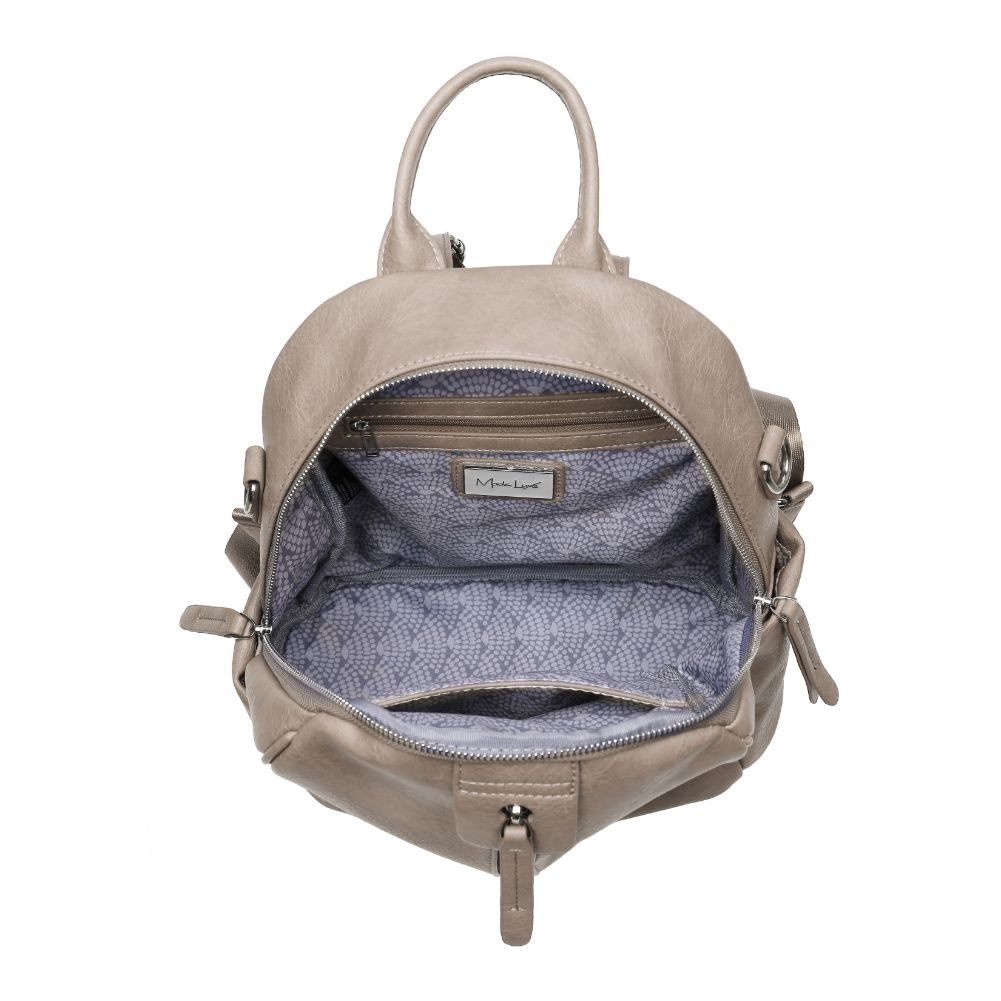 Product Image of Moda Luxe Bowie Backpack 842017127550 View 8 | Natural
