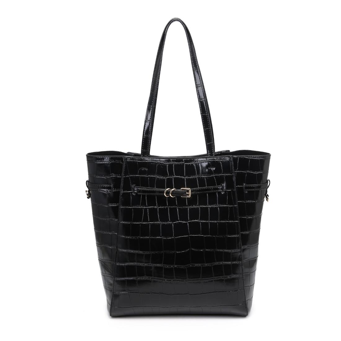 Product Image of Moda Luxe Athena Bucket 842017139812 View 1 | Black