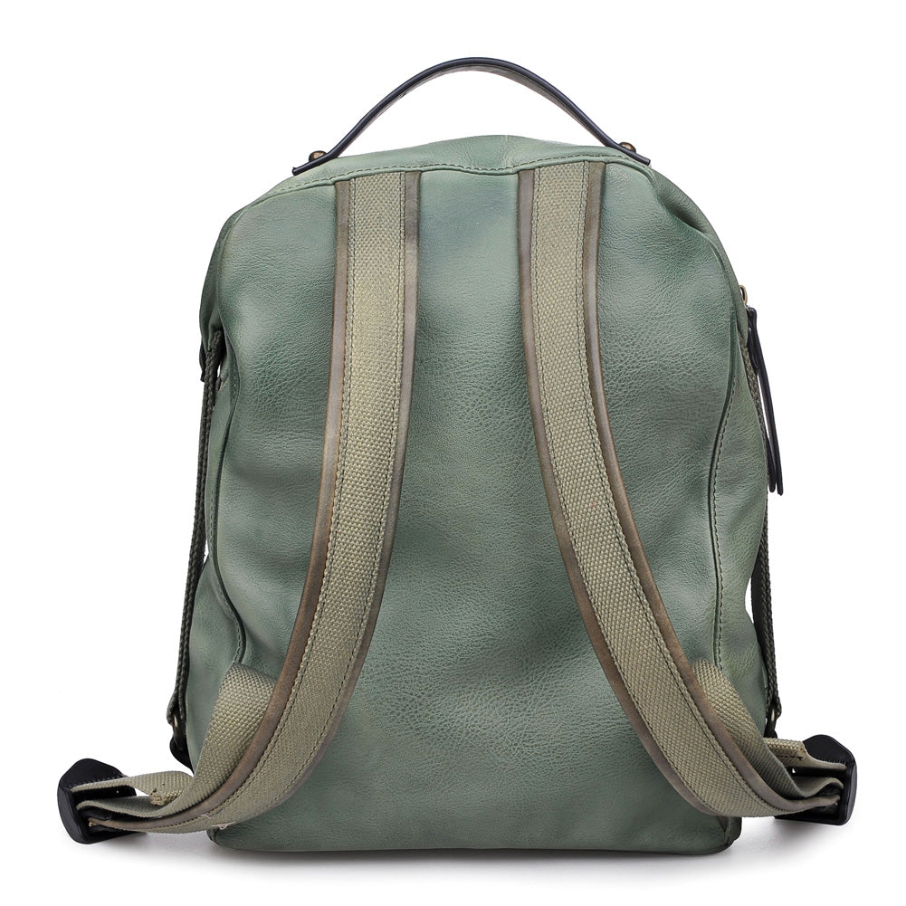 Product Image of Moda Luxe Summer Backpack 842017114031 View 3 | Sage