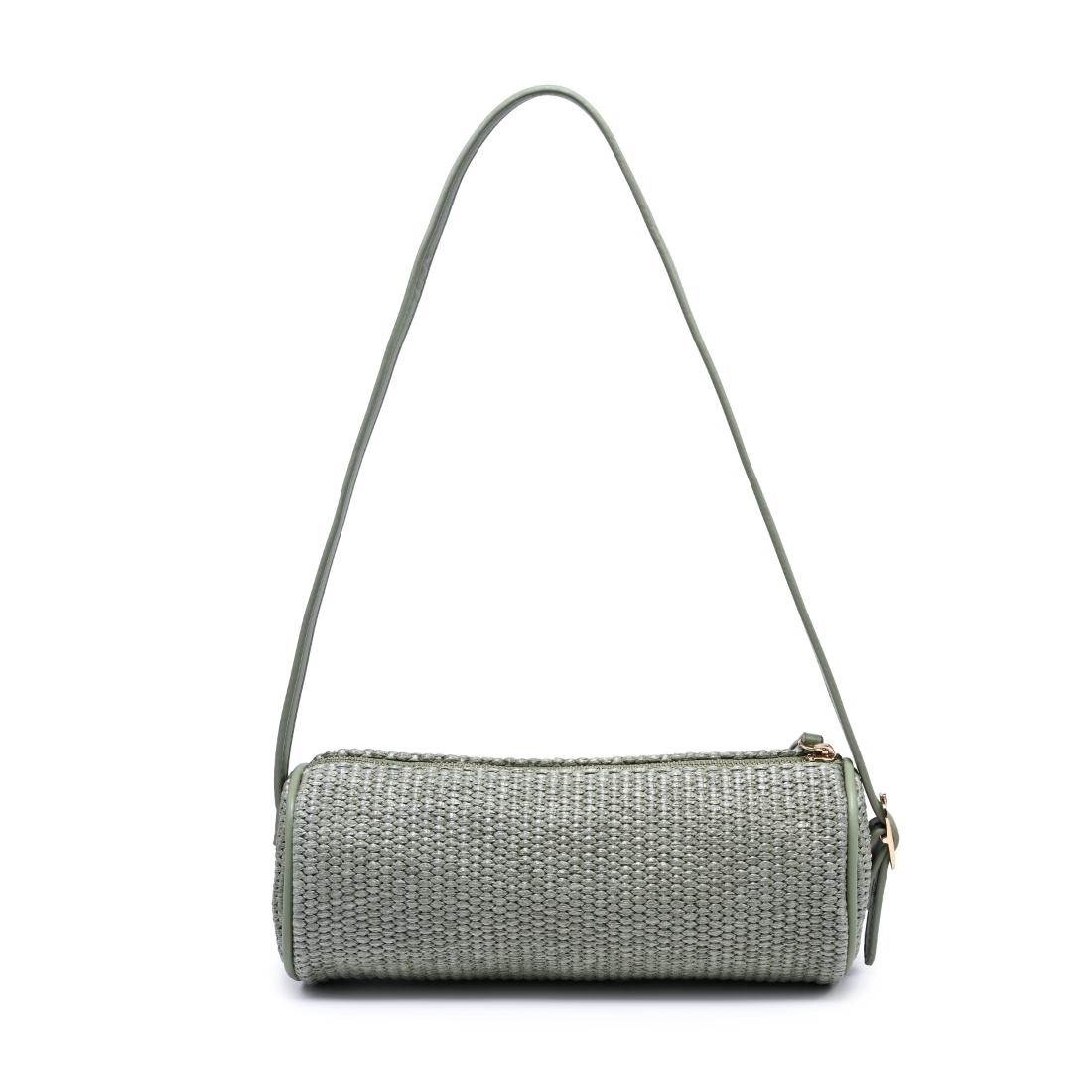 Moda Luxe Mila - Straw Shoulder Bag 842017141686 View 7 | Sage