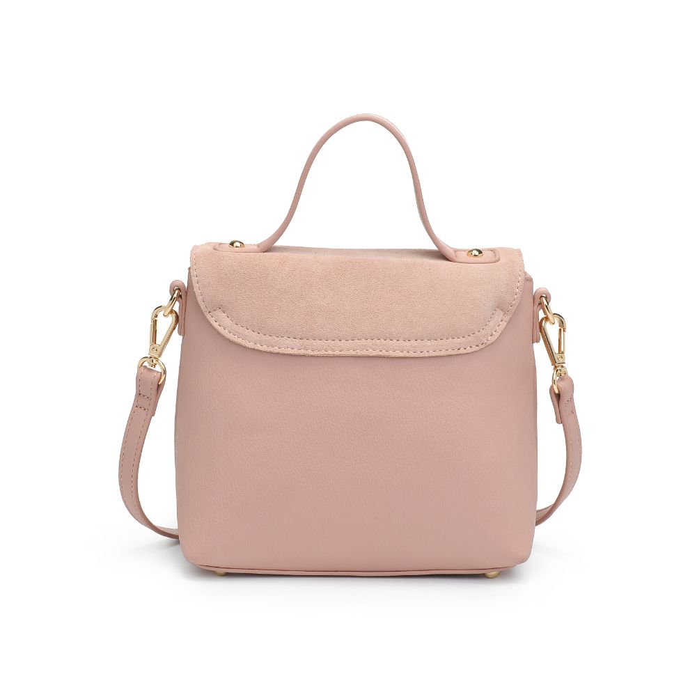 Woman wearing Blush Moda Luxe Alana Messenger 842017127154 View 7 | Blush
