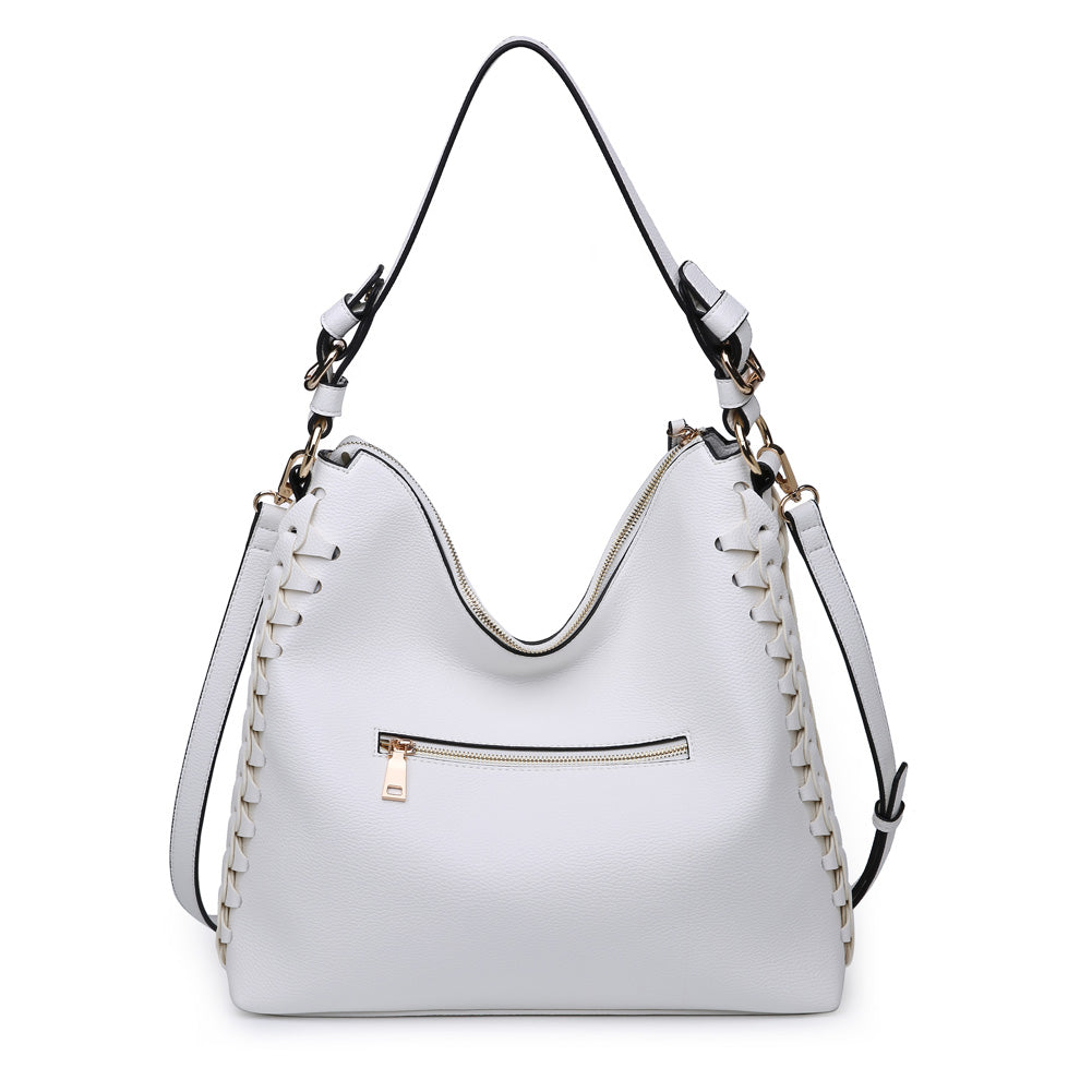 Product Image of Moda Luxe Stephanie Hobo 842017119746 View 3 | White