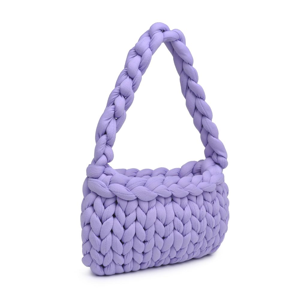 Woman wearing Lilac Moda Luxe Trendelle Hobo 842017134947 View 6 | Lilac
