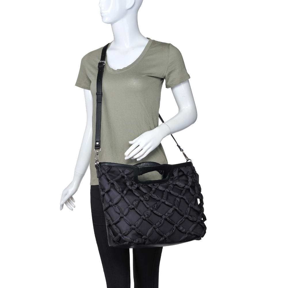 Product Image of Moda Luxe Svelte Tote 842017134985 View 5 | Black
